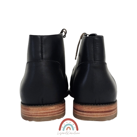New! Nisolo Everyday Chukka Leather Boot Black